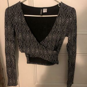 Sparkly H&M top
